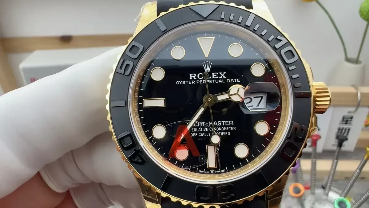 VS厂劳力士金游艇42mm复刻表：能否通过专柜检测？