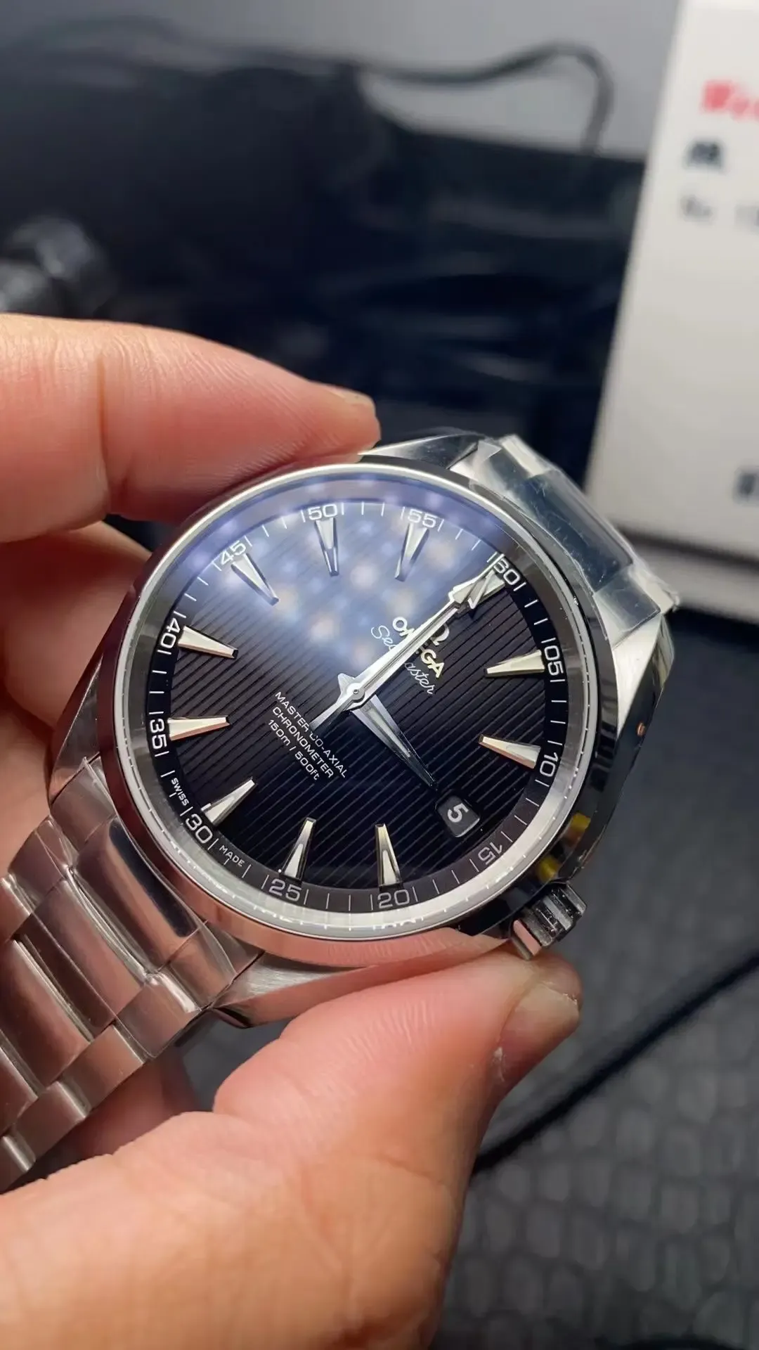 VS厂欧米茄海马150柚木黑真假对比，做工细节全面解析