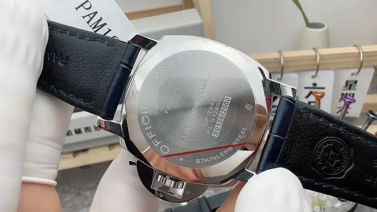 42mm黄金尺寸！VS厂沛纳海PAM1274蓝盘金针颜值天花板