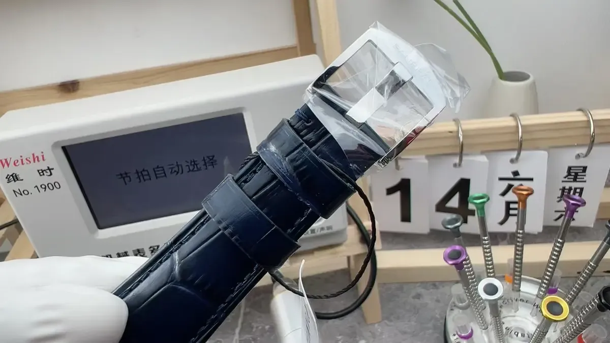 42mm黄金尺寸！VS厂沛纳海PAM1274蓝盘金针颜值天花板