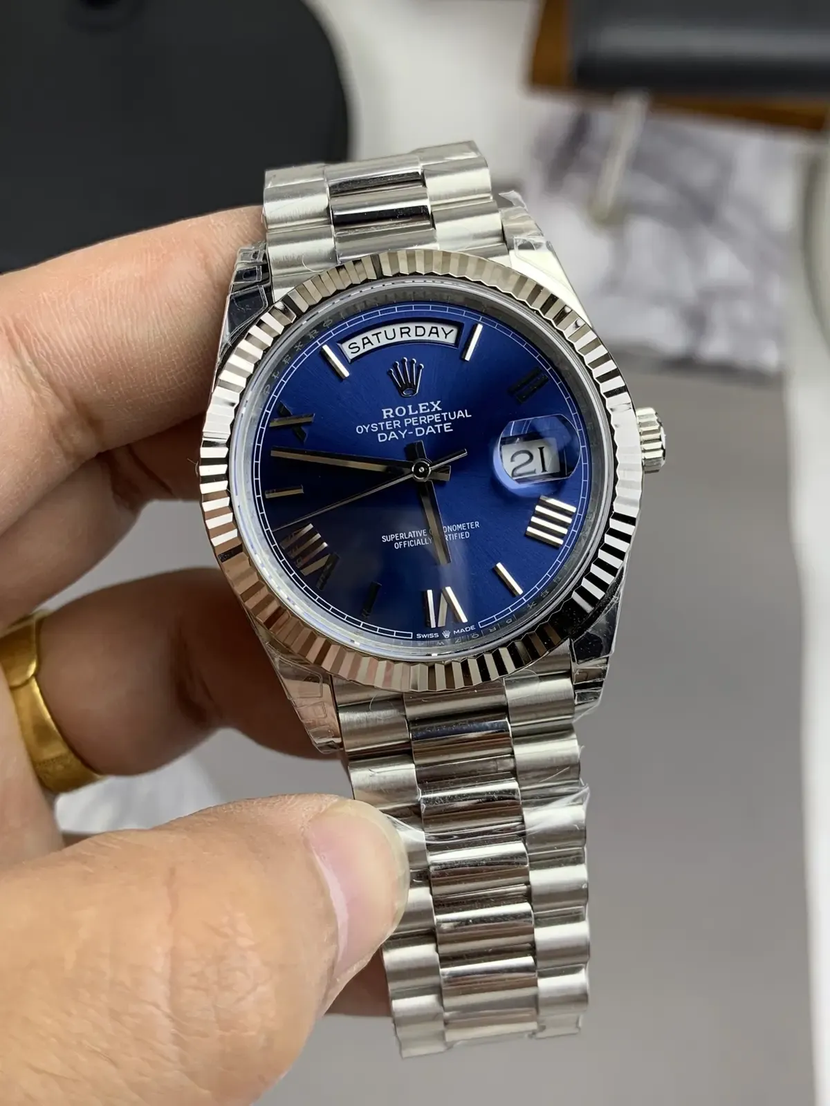 VS厂劳力士星期日志DD真假对比，丹东3255机芯全解析