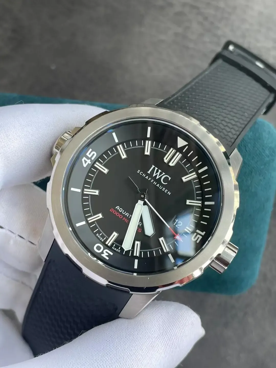 IWS厂万国海洋2000三针款评测：35周年特别版值不值得买？