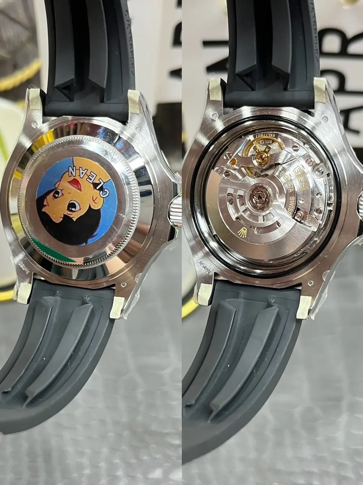 VS厂劳力士白金游艇，如何辨别3235机芯的真伪