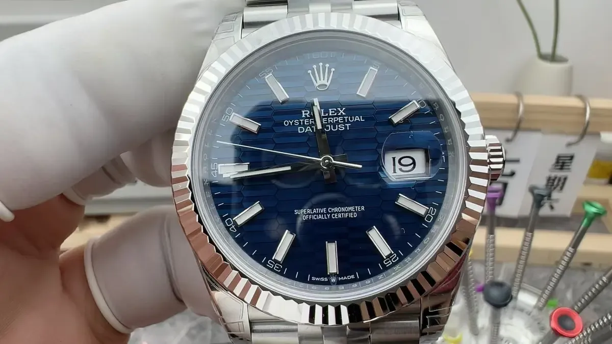 VS厂劳力士日志41mm格子纹：做工细节与上手效果