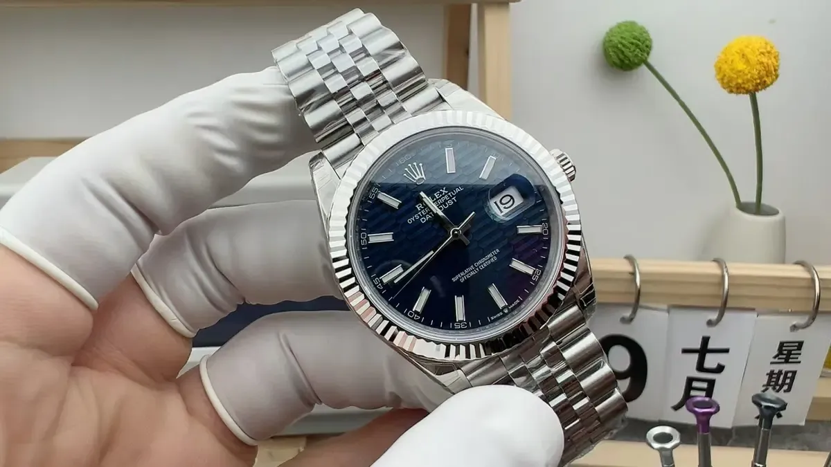 VS厂劳力士日志41mm格子纹：做工细节与上手效果