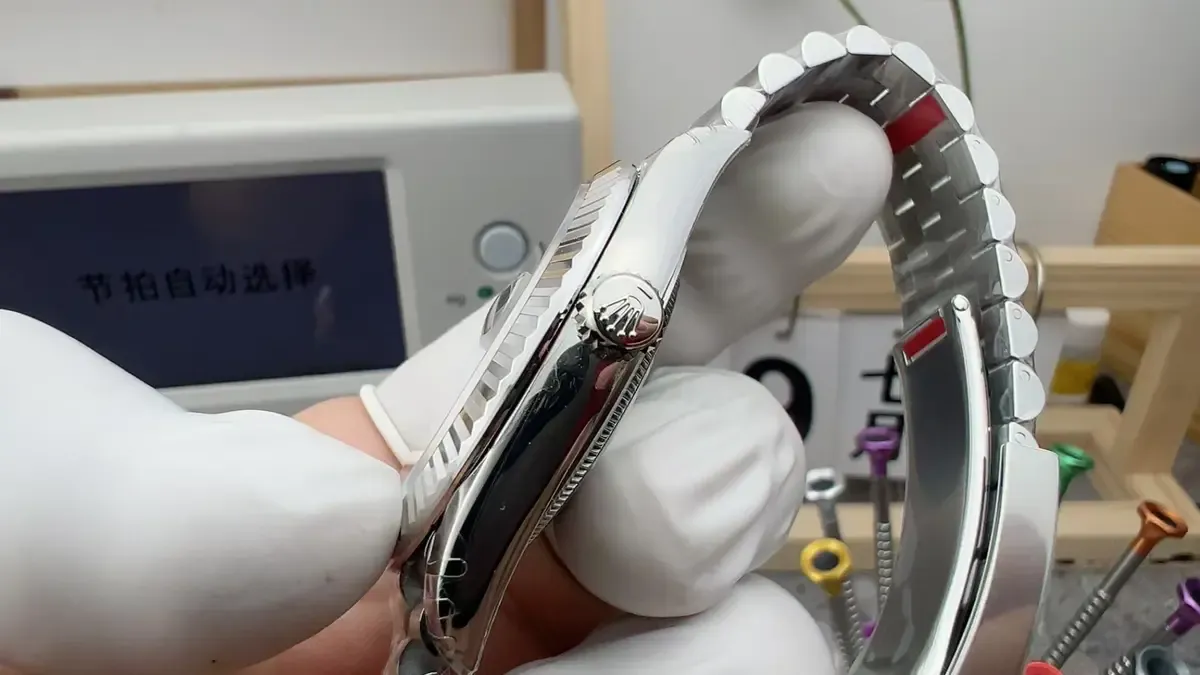 VS厂劳力士日志41mm格子纹：做工细节与上手效果