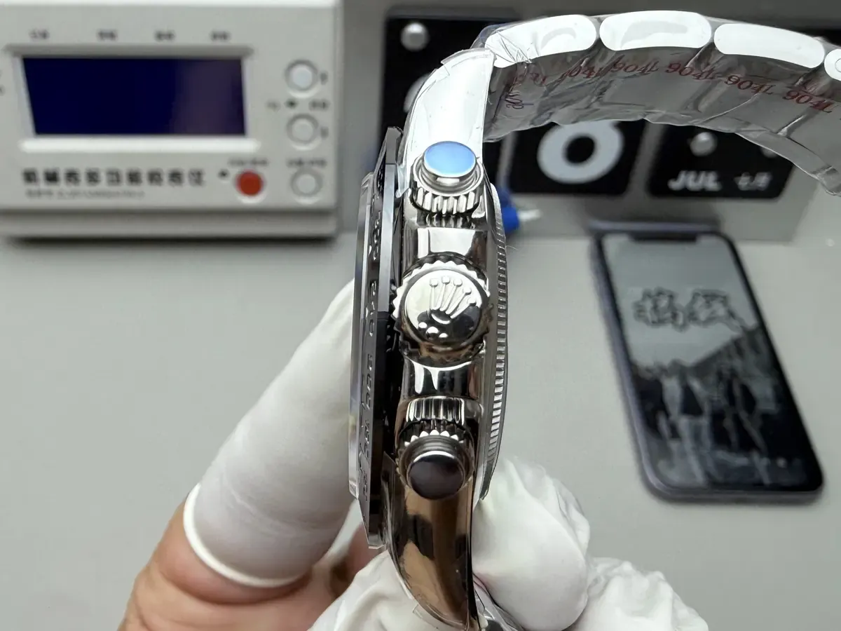 C厂劳力士黑陶迪通拿，4130机芯与7750改版的区别