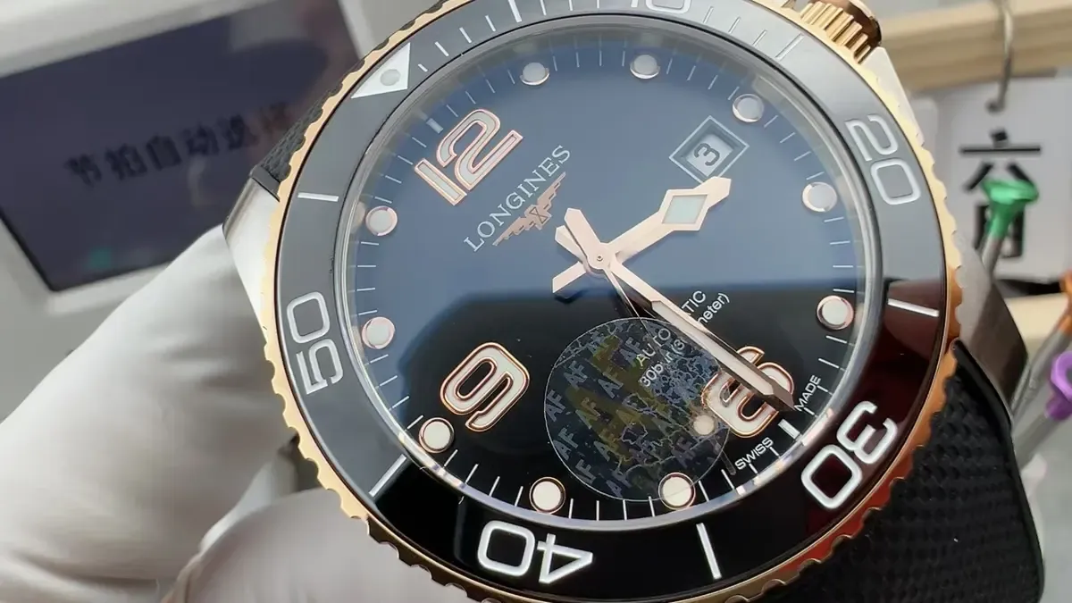 如何辨别AF厂浪琴康卡斯版本？教你一眼识真假