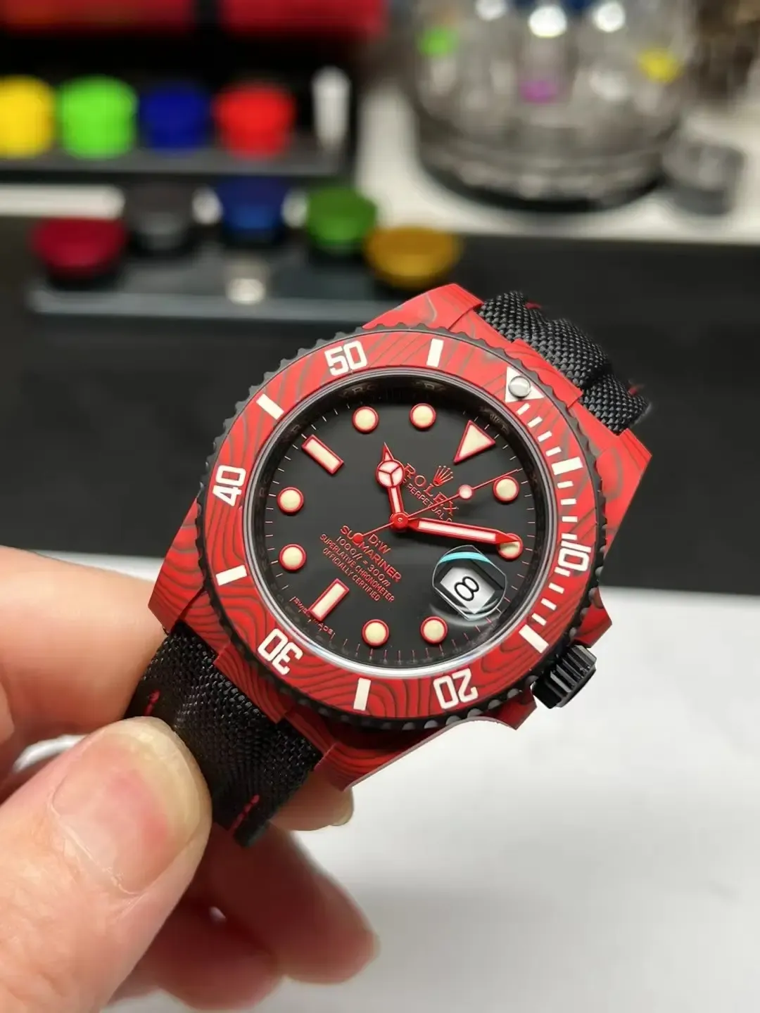 VS厂劳力士水鬼DIW改装：红魔与绿魔的深度评测