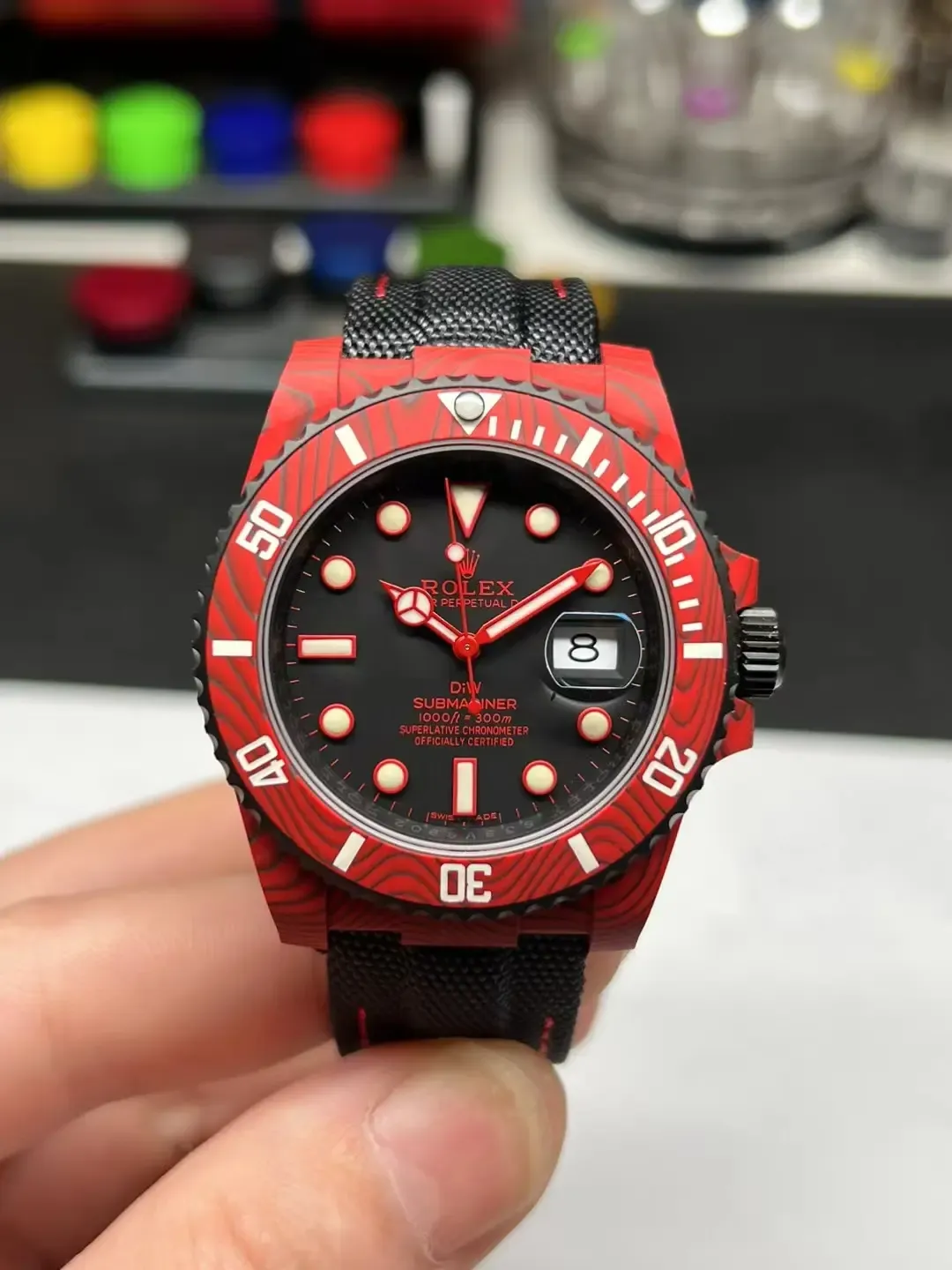 VS厂劳力士水鬼DIW改装：红魔与绿魔的深度评测