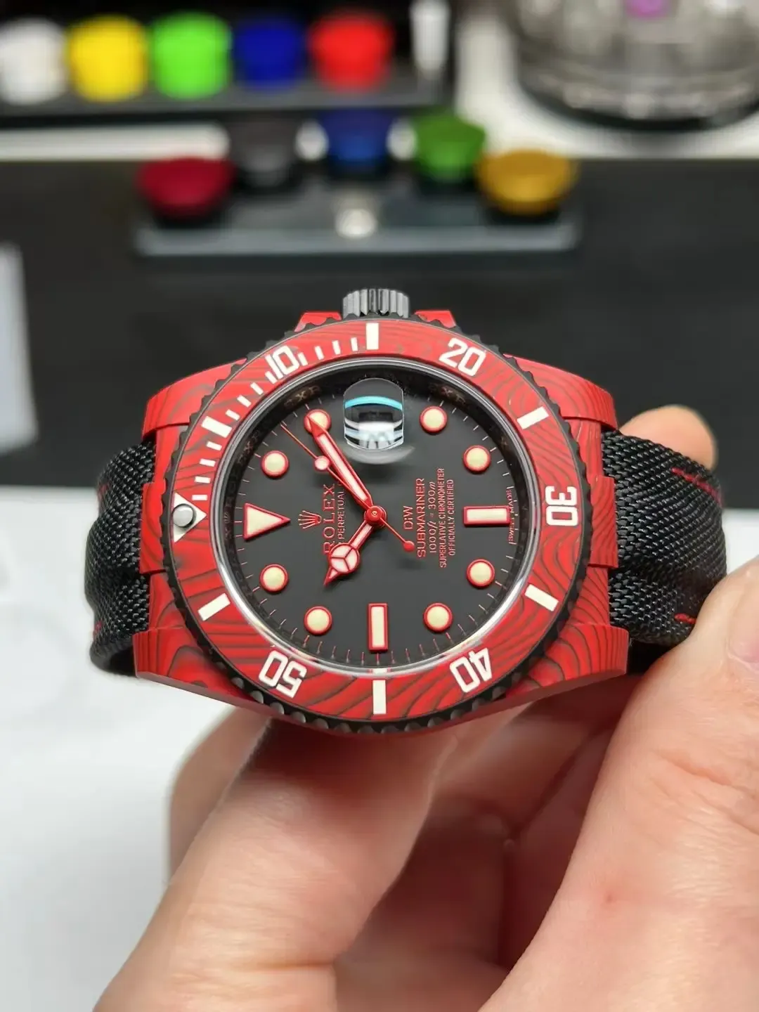 VS厂劳力士水鬼DIW改装：红魔与绿魔的深度评测