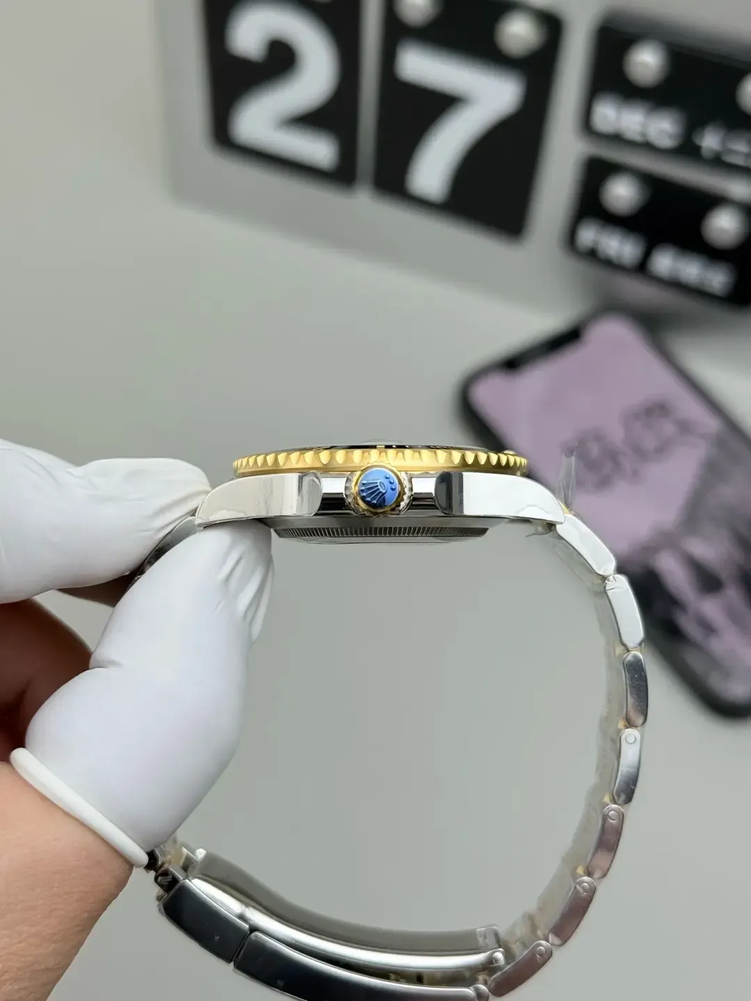 C厂劳力士间金黑水鬼：如何辨别3135机芯版本