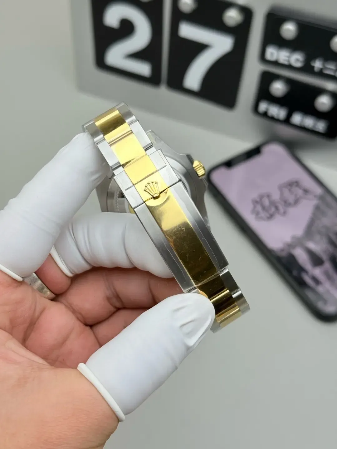 C厂劳力士间金黑水鬼：如何辨别3135机芯版本