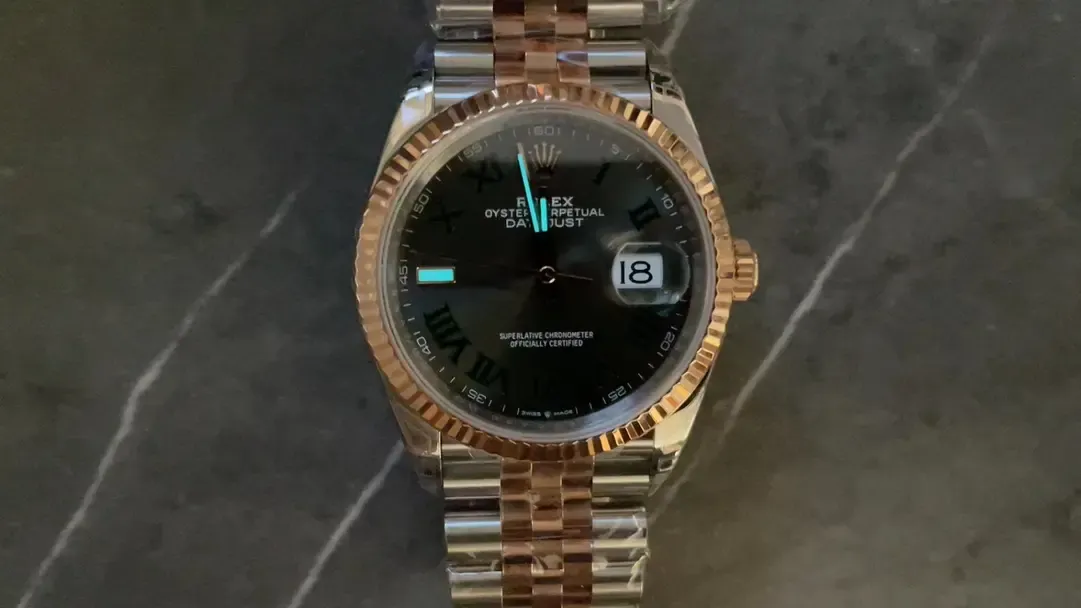 VS厂劳力士日志间金绿萝：细节评测与品质解析