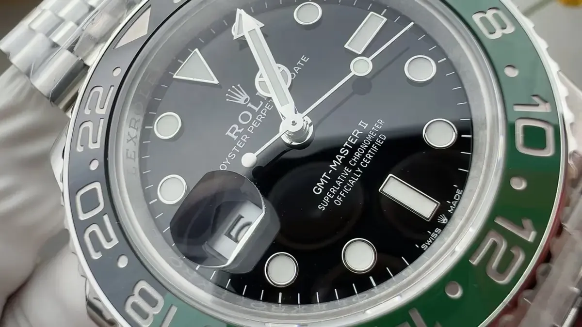 70小时动储+丹东3285芯！VS厂劳力士雪碧圈左撇子实测