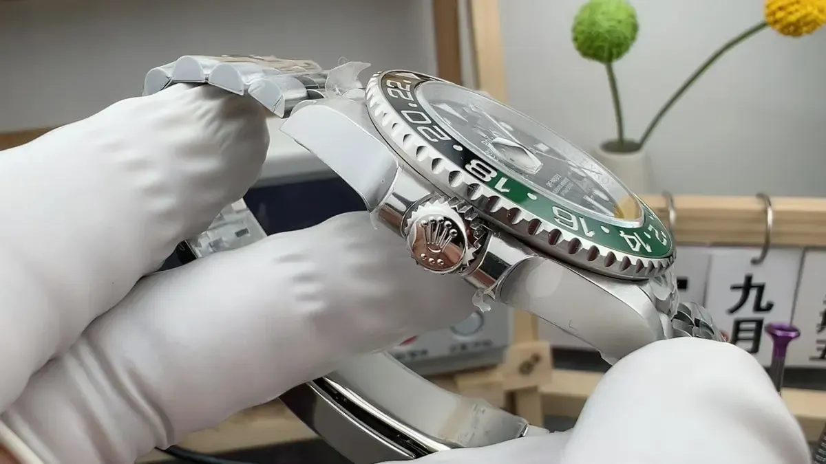 70小时动储+丹东3285芯！VS厂劳力士雪碧圈左撇子实测