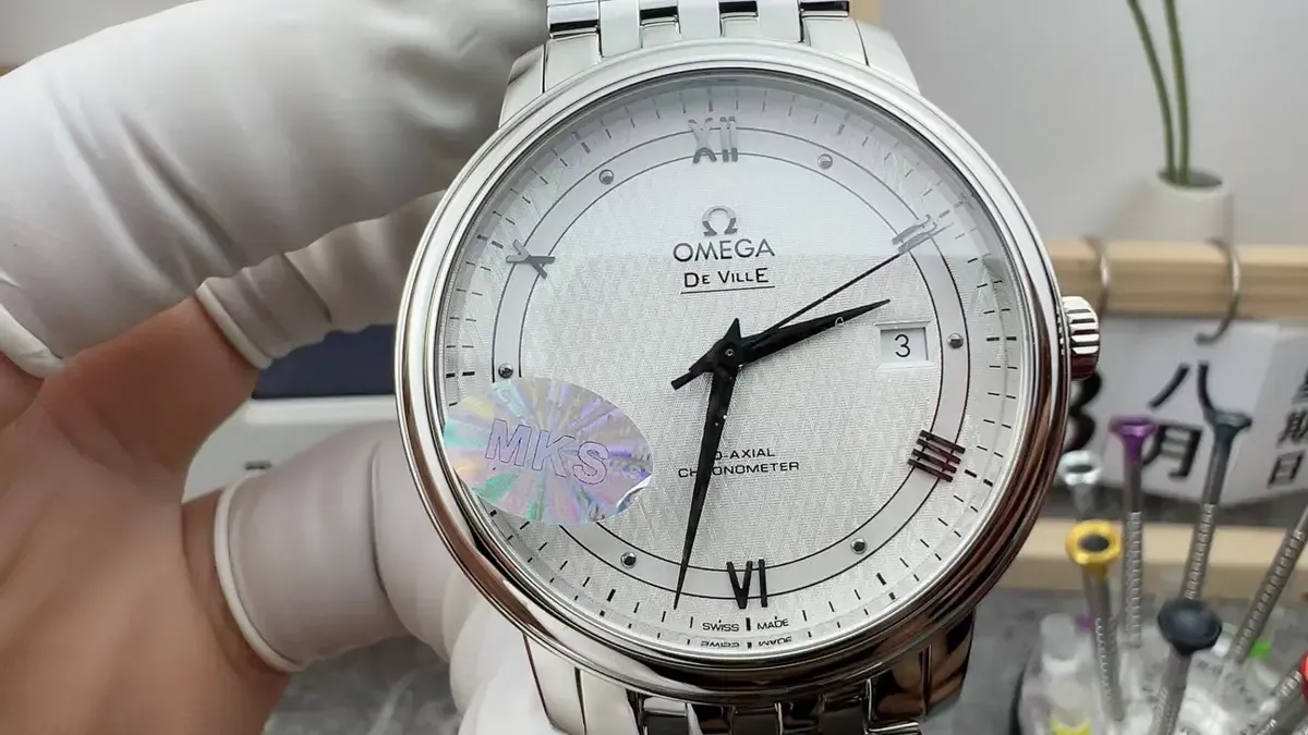 MKS厂欧米茄蝶飞做工评测，9015机芯表现如何？