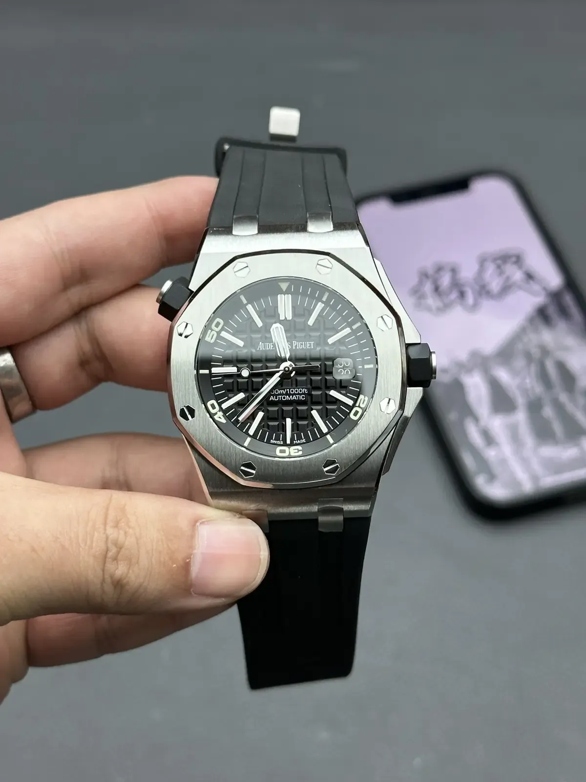 ZF厂爱彼15703终极拆解：5秒识破版本真伪的硬核细节