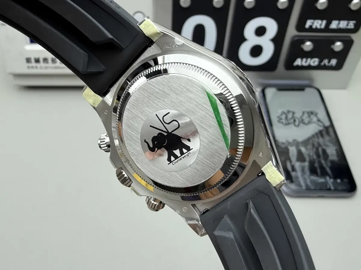 4131机芯加持！VS厂白金迪通拿“全配重+胶带微调”杀疯了