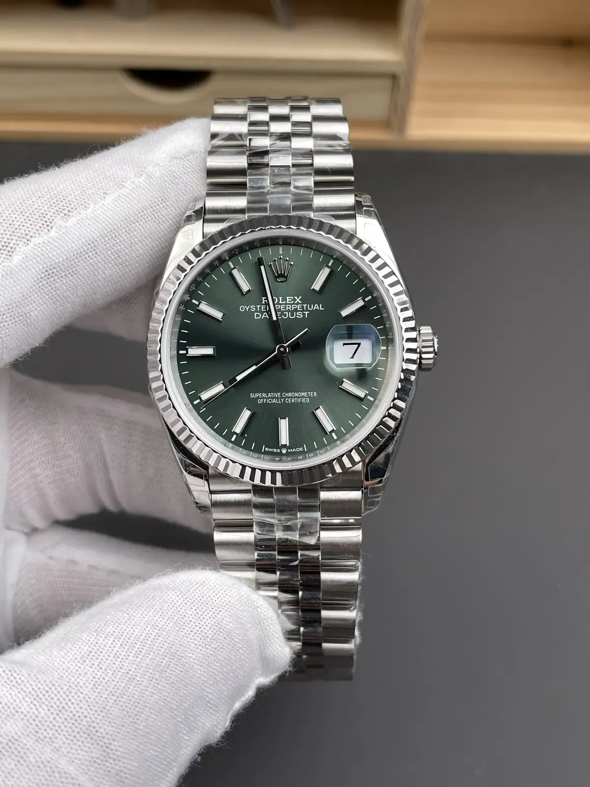 VS厂劳力士薄荷绿日志36mm，颜值与性能双杀