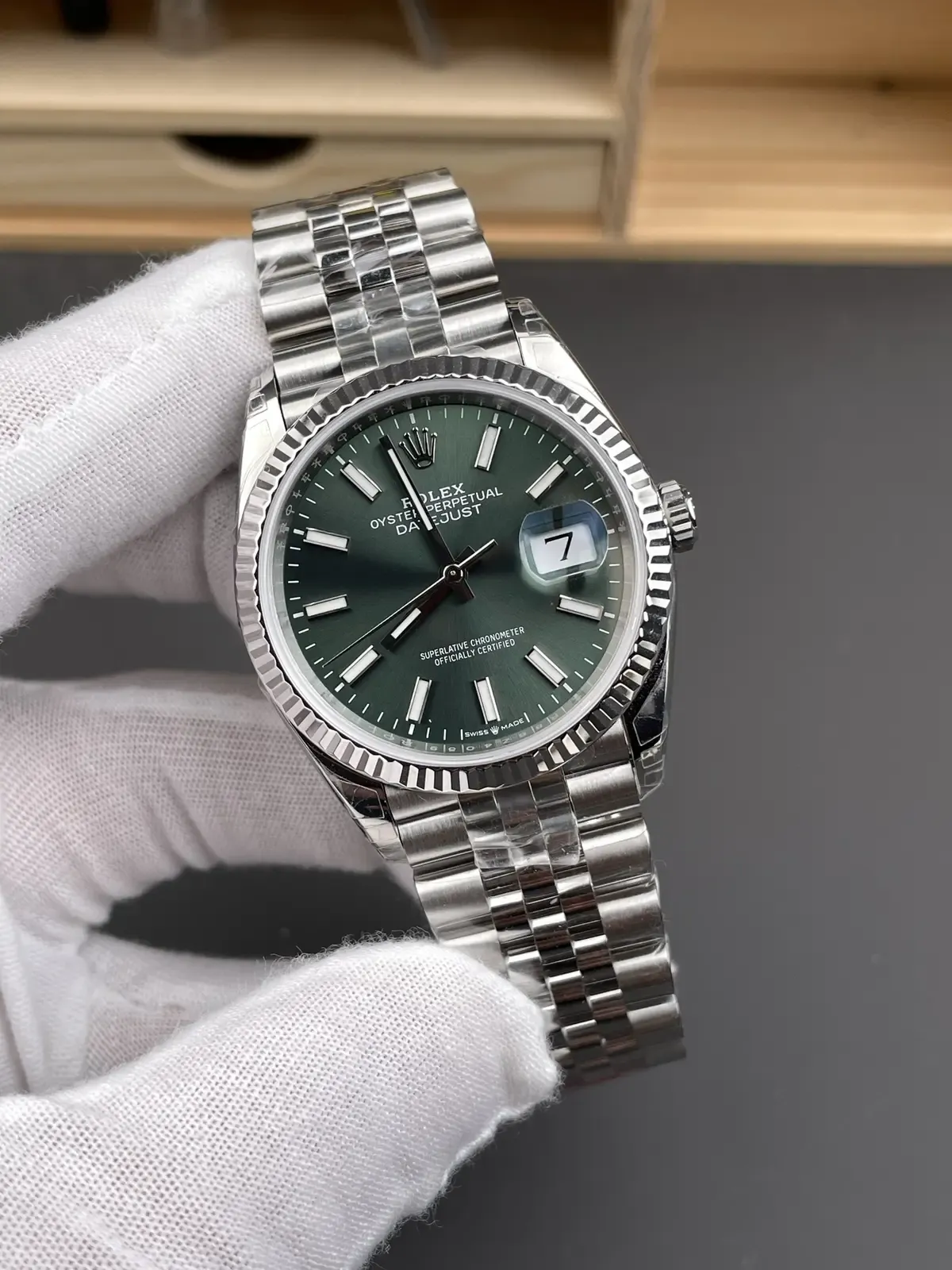 VS厂劳力士薄荷绿日志36mm，颜值与性能双杀