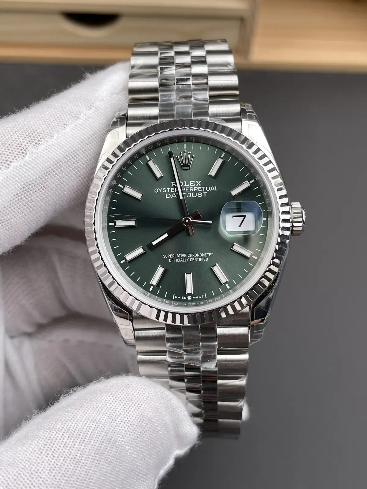 VS厂劳力士薄荷绿日志36mm，颜值与性能双杀