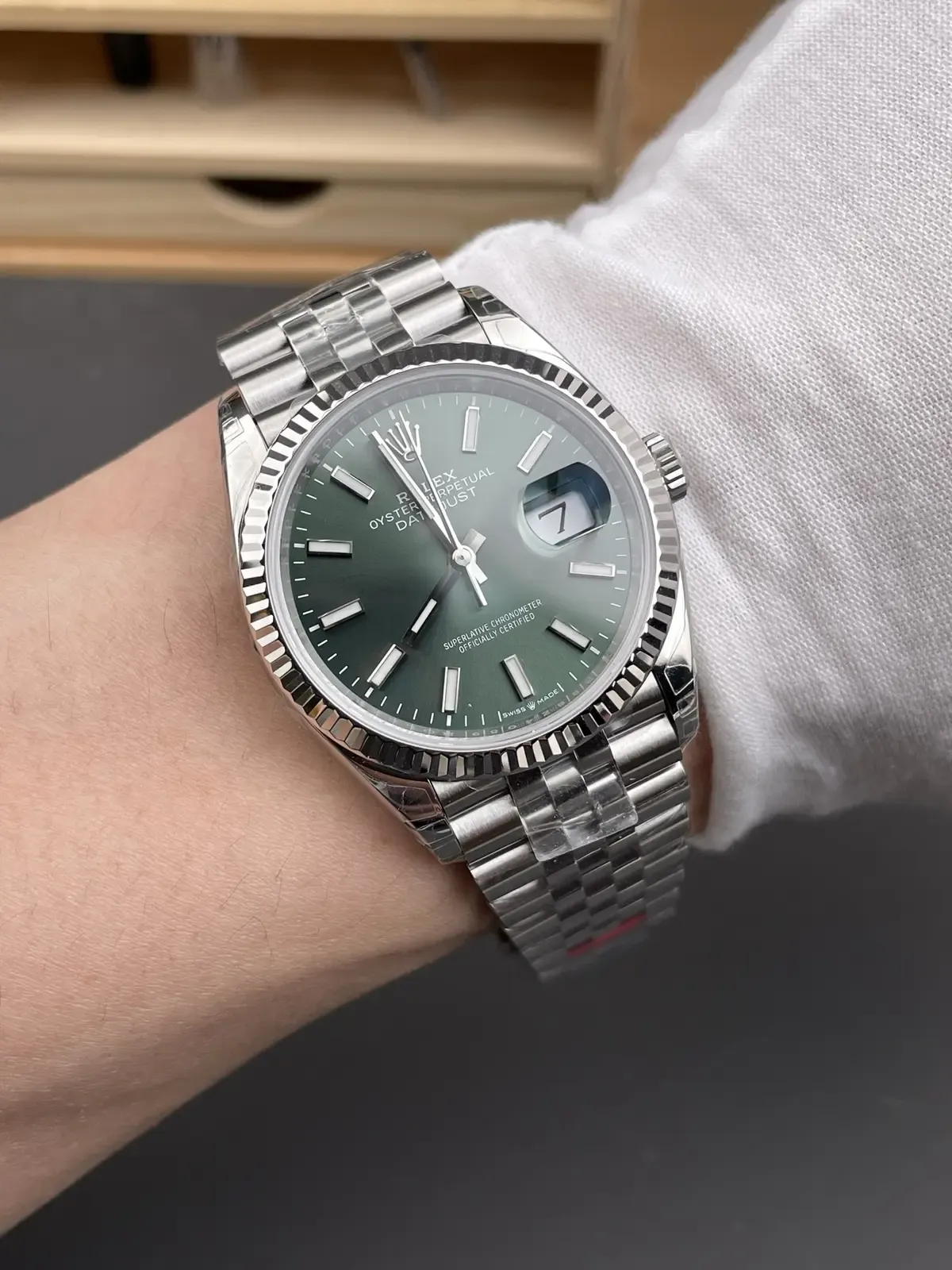 VS厂劳力士薄荷绿日志36mm，颜值与性能双杀