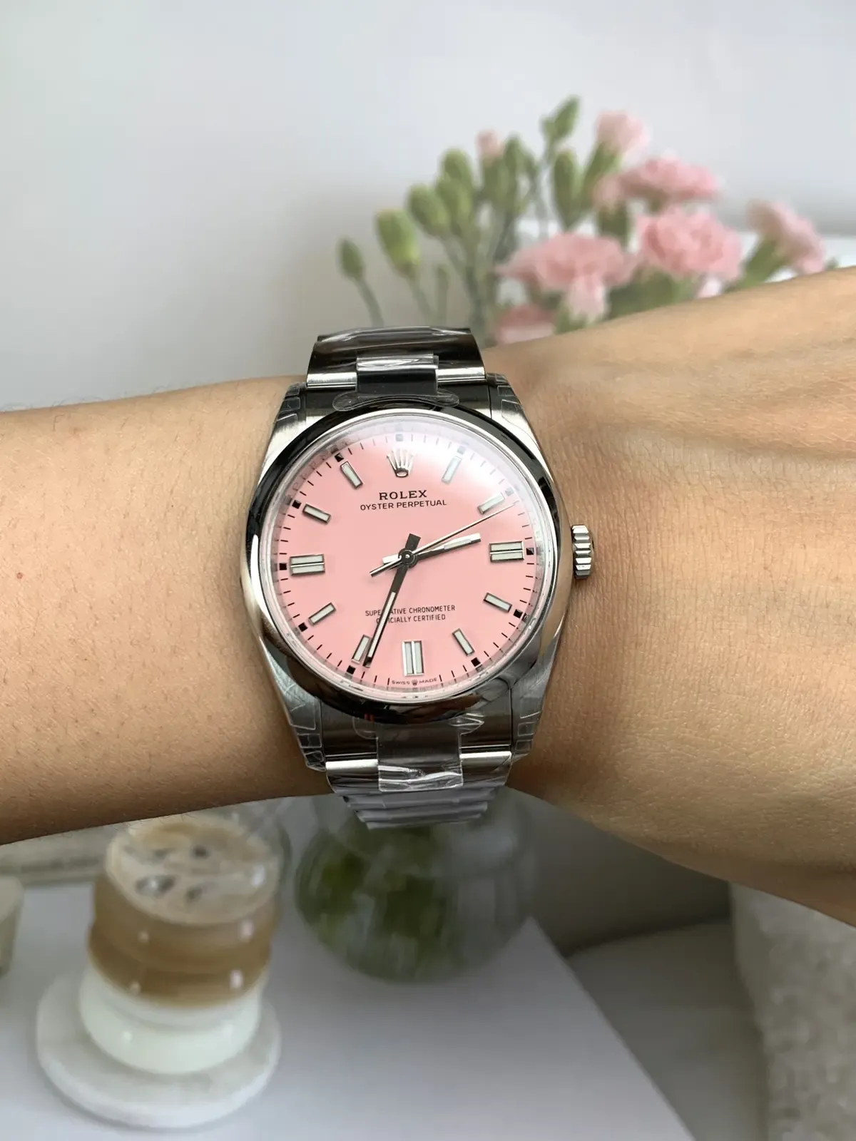 美到犯规！VS厂劳力士蚝式恒动女表36mm