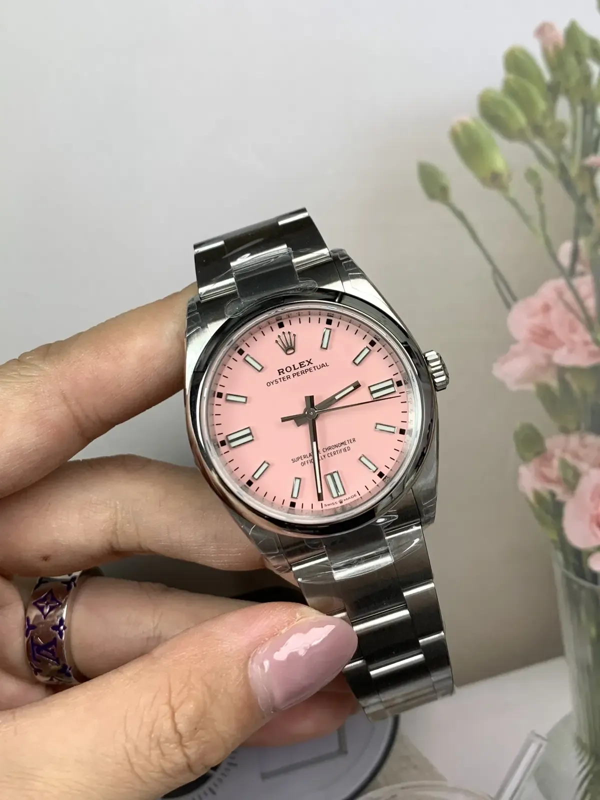 美到犯规！VS厂劳力士蚝式恒动女表36mm