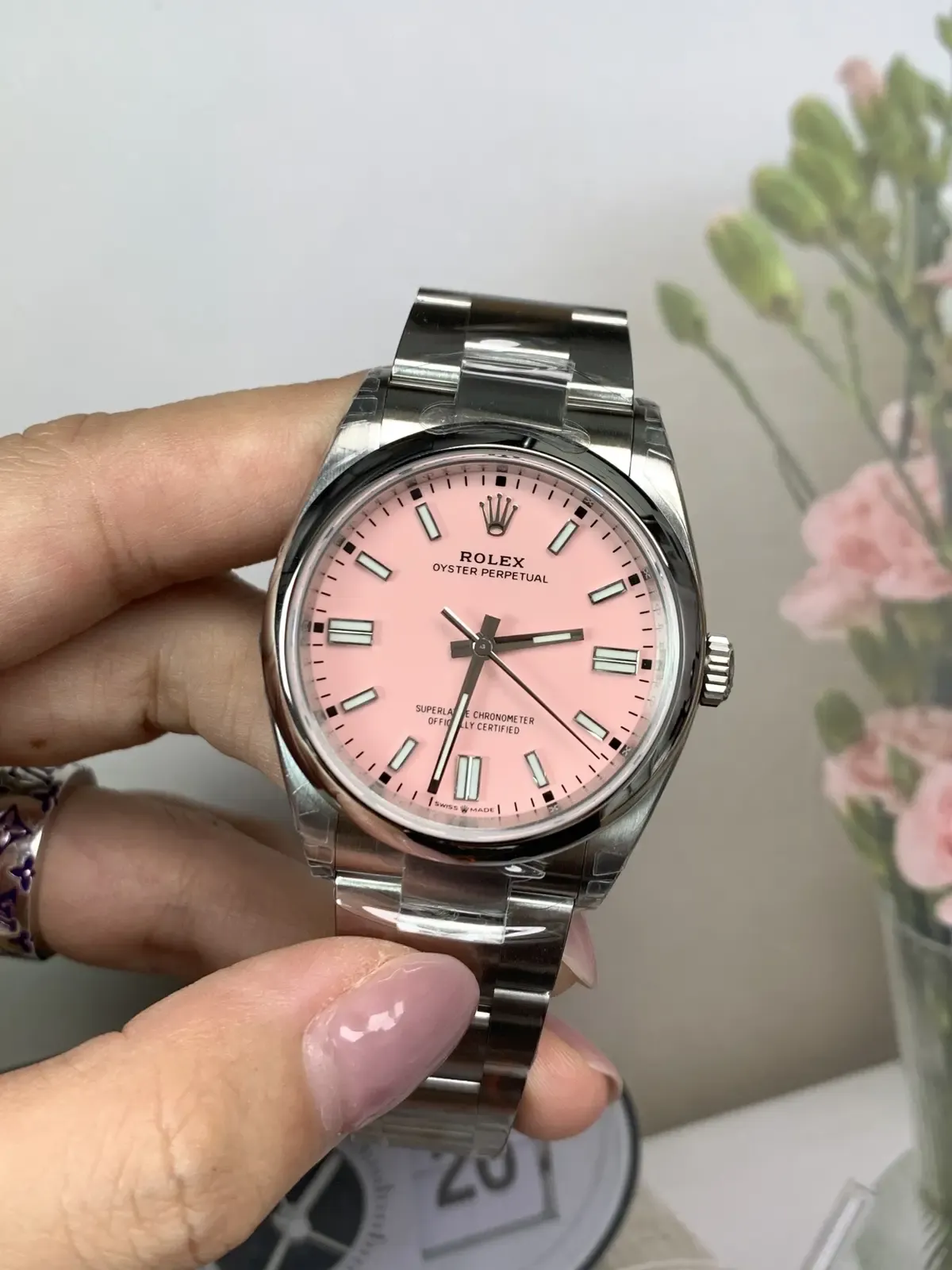 美到犯规！VS厂劳力士蚝式恒动女表36mm