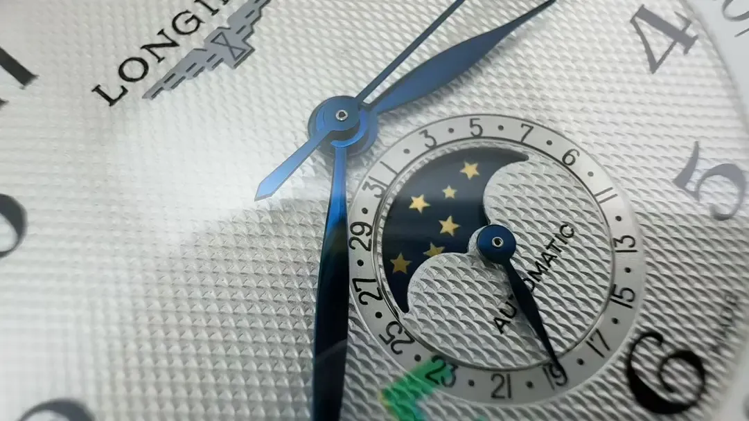 AF厂浪琴月相名匠42mm：烤蓝指针+899.5机芯