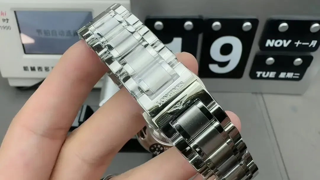 AF厂浪琴月相名匠42mm：烤蓝指针+899.5机芯