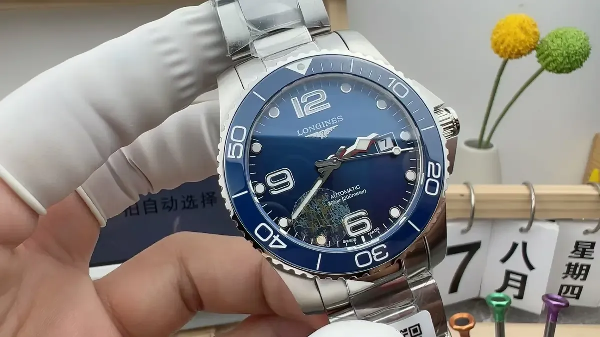 ZF浪琴康卡斯对比专柜，99%细节一次看穿！