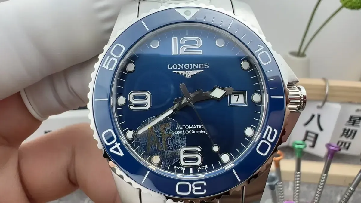 ZF浪琴康卡斯对比专柜，99%细节一次看穿！