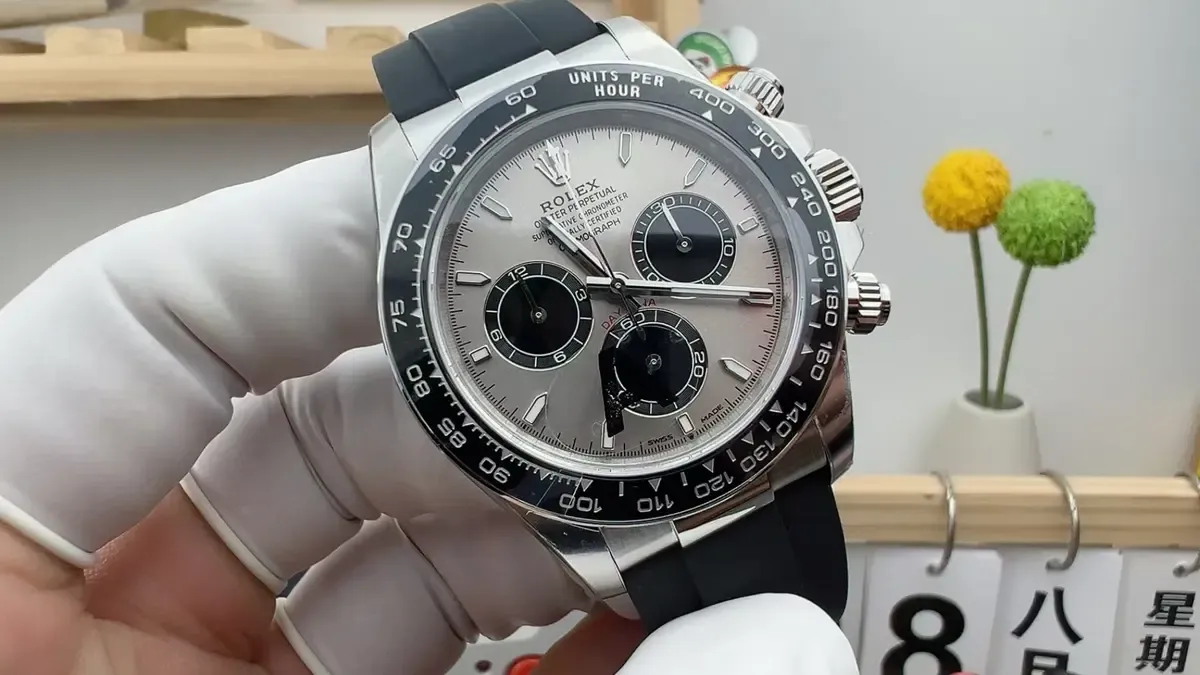 137克真重警告！VS厂劳力士灰胶迪实测，一比一还原原装