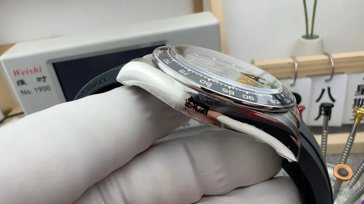 137克真重警告！VS厂劳力士灰胶迪实测，一比一还原原装