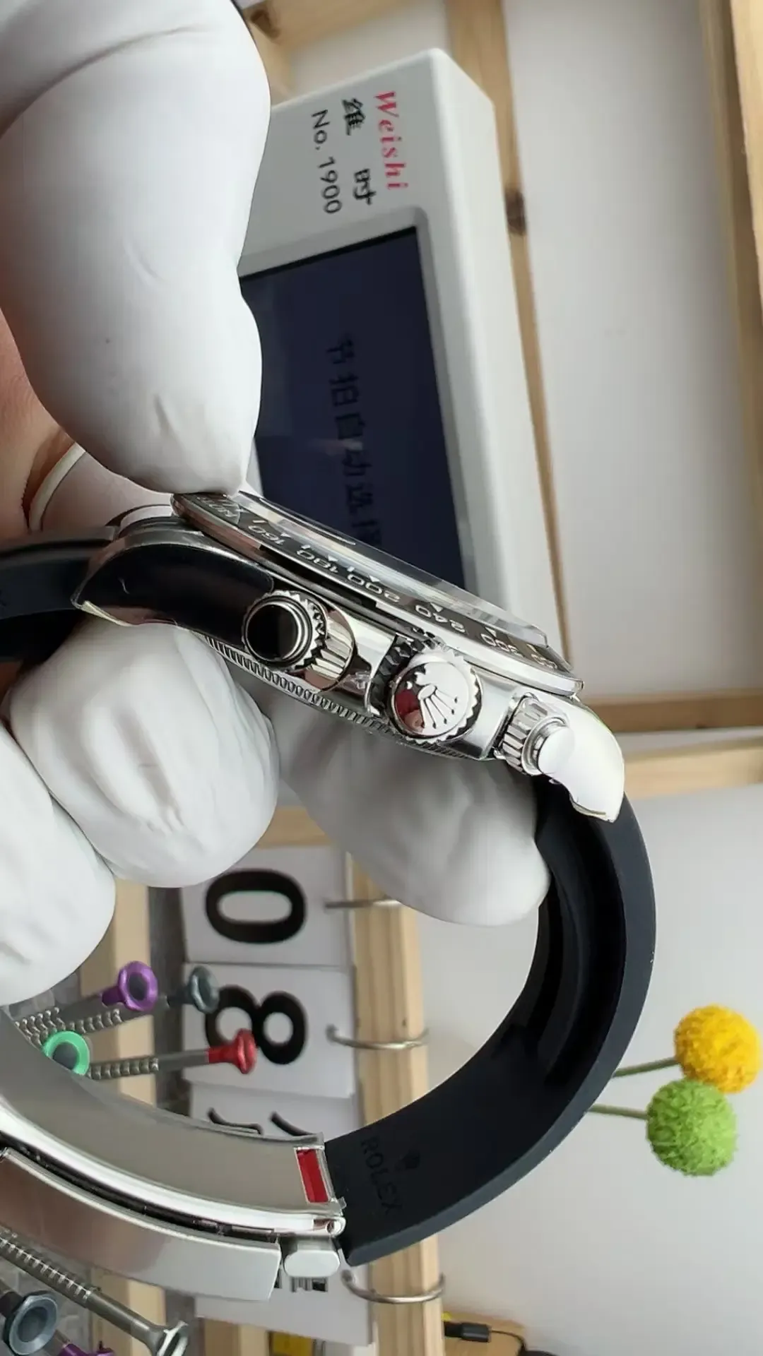 137克真重警告！VS厂劳力士灰胶迪实测，一比一还原原装