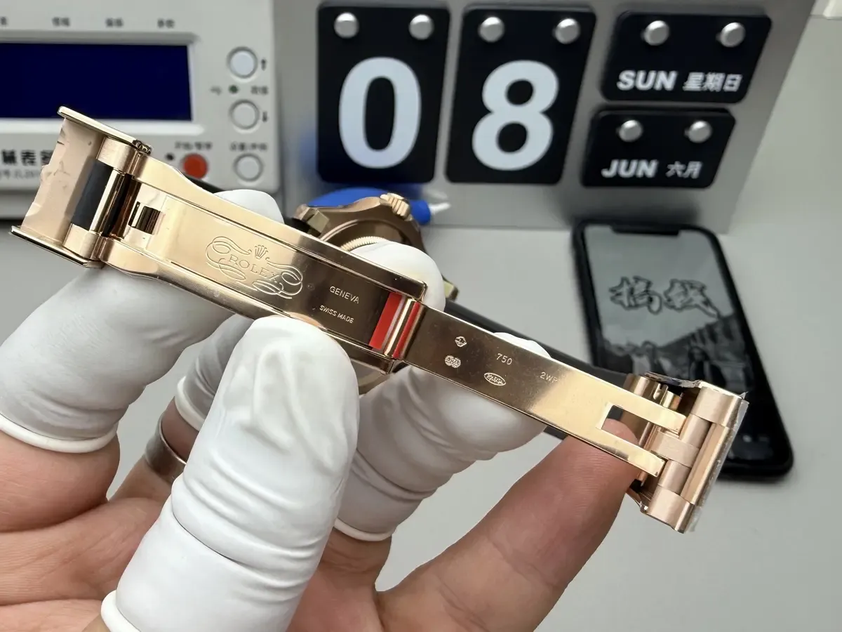 VS厂劳力士游艇玫瑰金上手实拍对比正品（避坑指南）