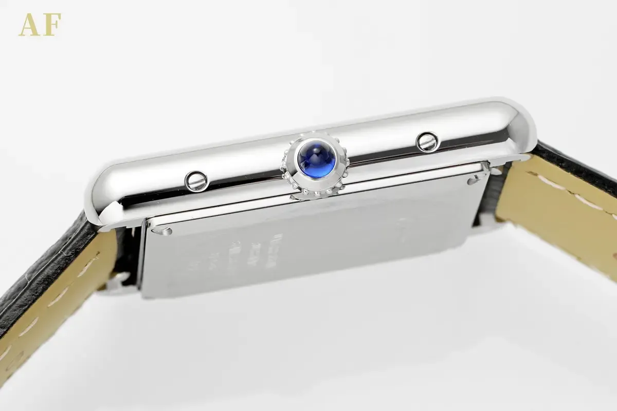 烤蓝钢针+折叠扣，AF厂坦克SOLO女表细节杀疯了