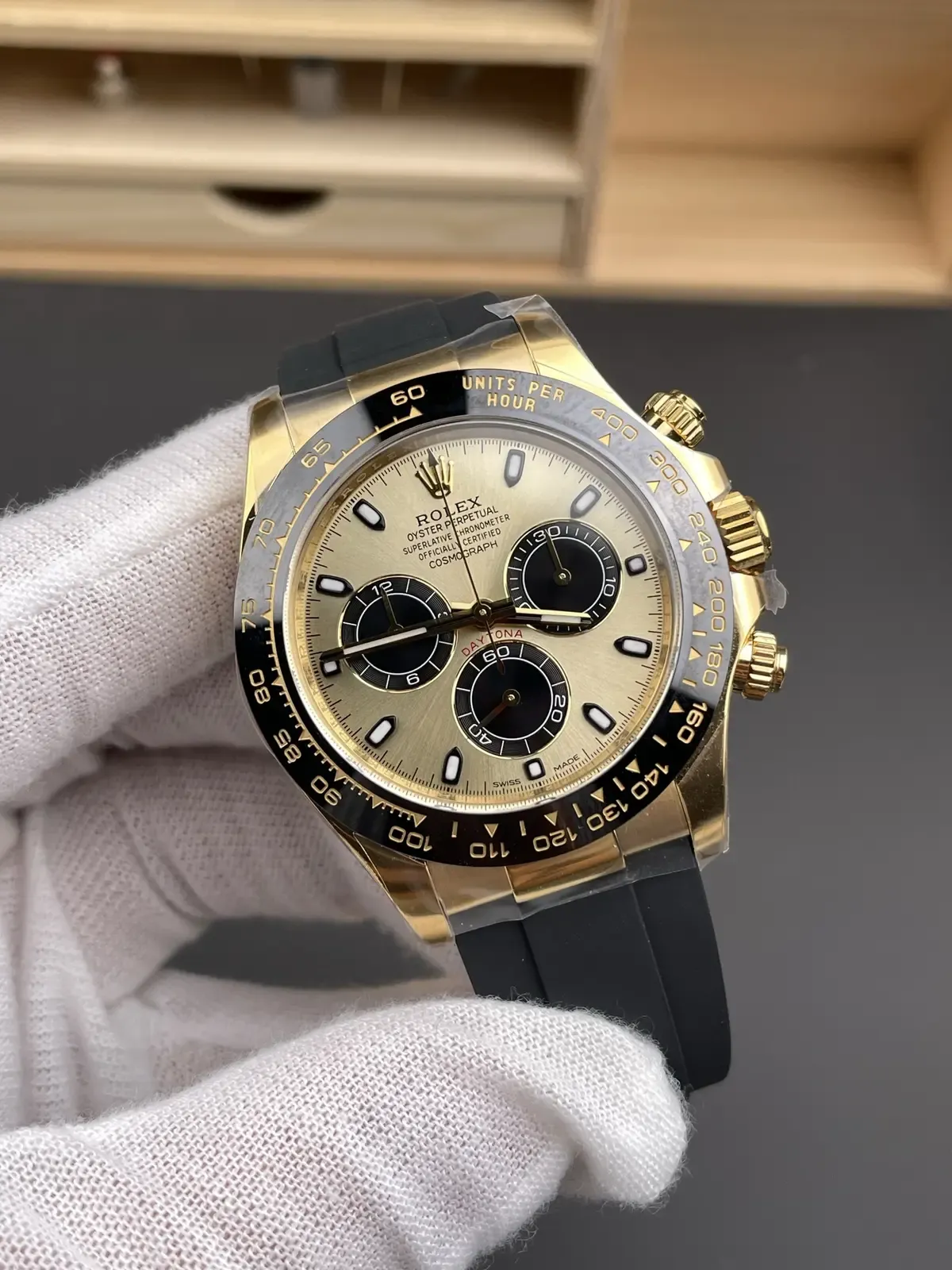 C厂余文乐黄金迪公认满配版本！细节拉满闭眼入