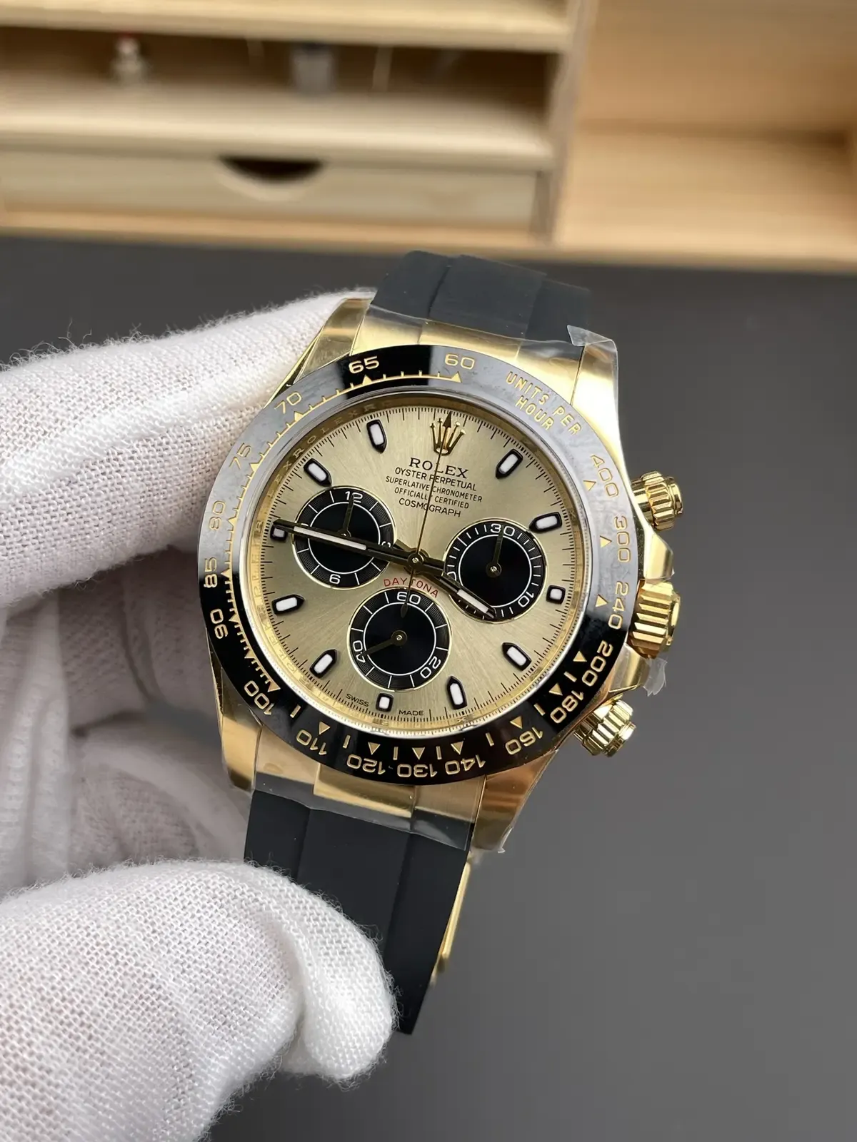 C厂余文乐黄金迪公认满配版本！细节拉满闭眼入