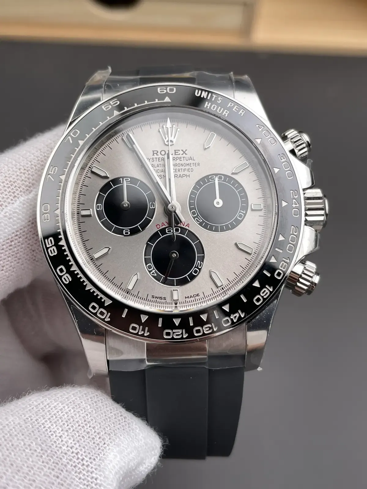 98%还原！C厂劳力士水泥灰迪深度评测：一眼辨真假