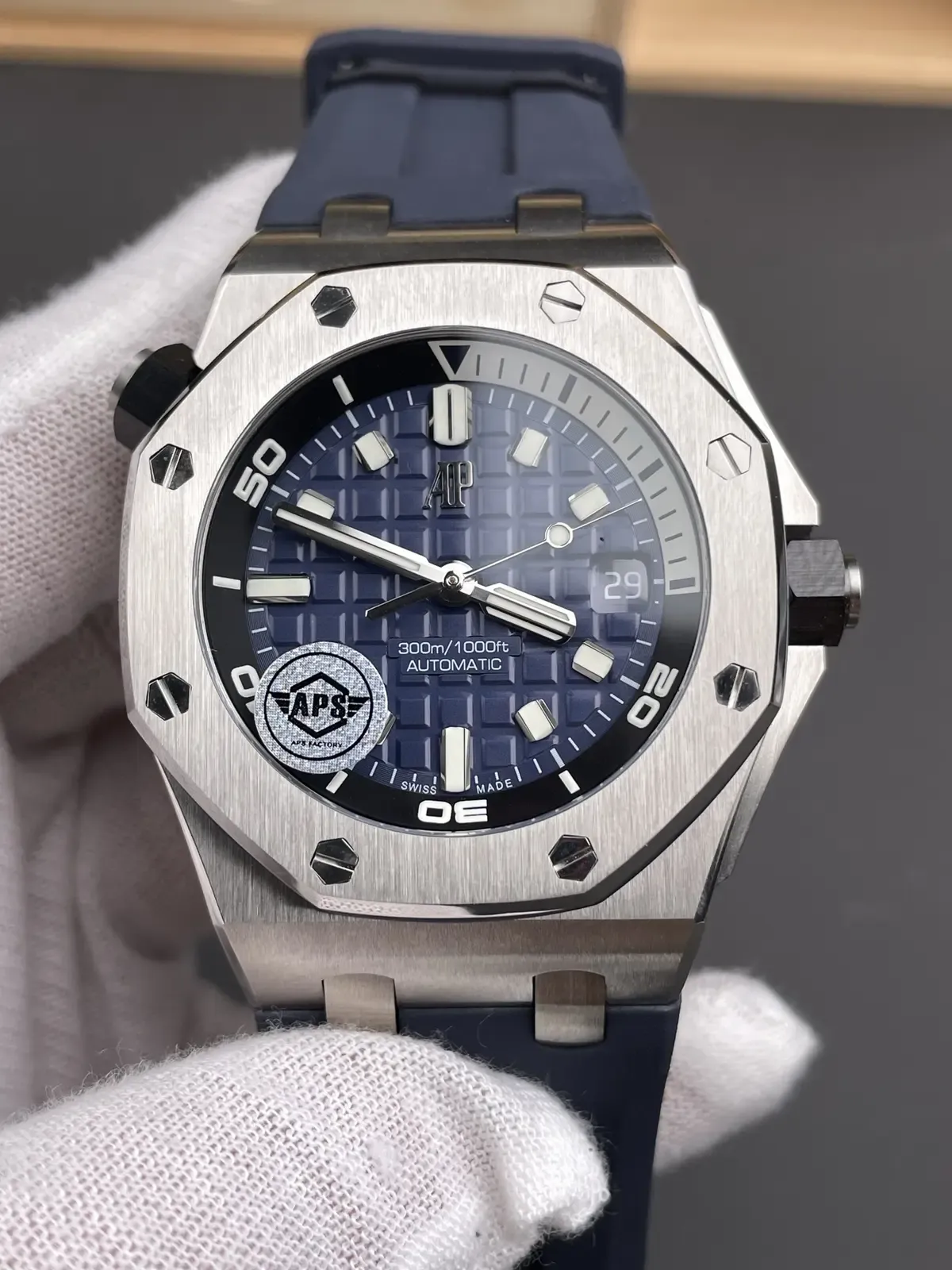 APS爱彼15720：4308一体机芯，快拆表带，细节升级