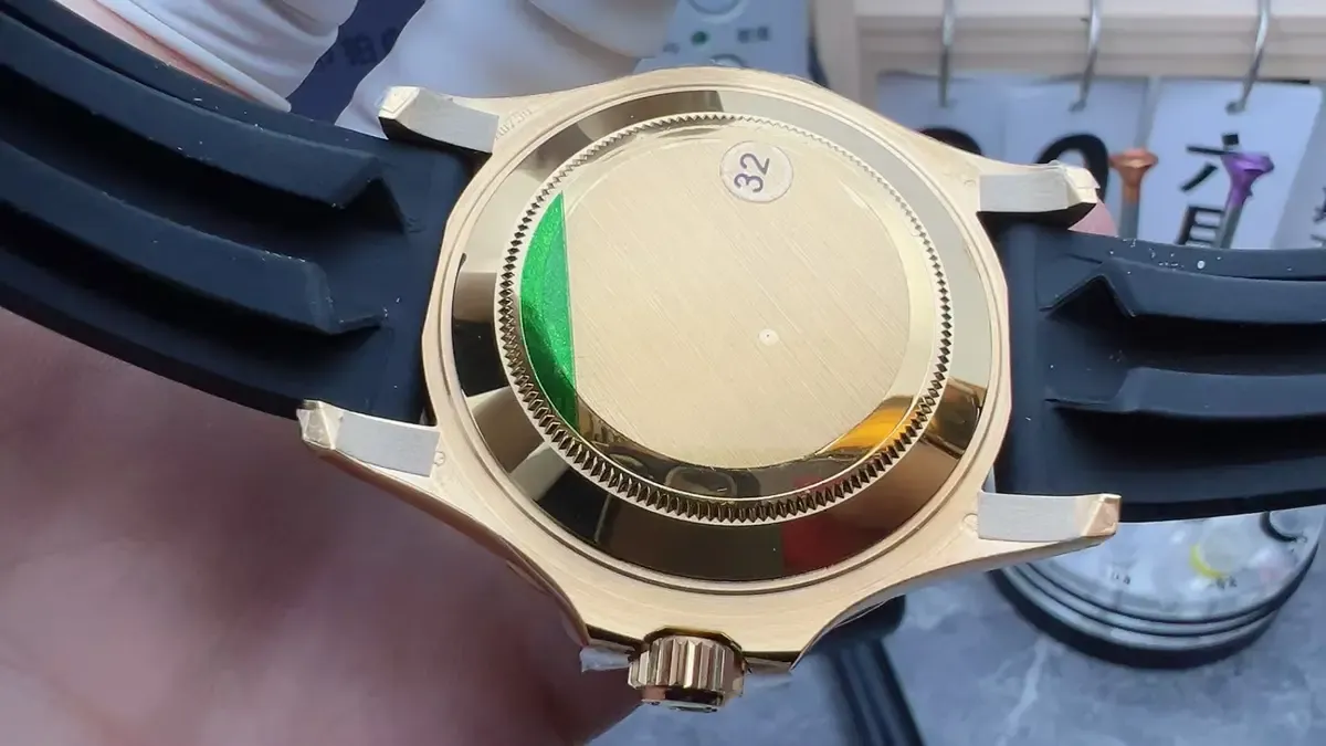 独家实拍：VS厂劳力士黄金游艇胶带细节全解析