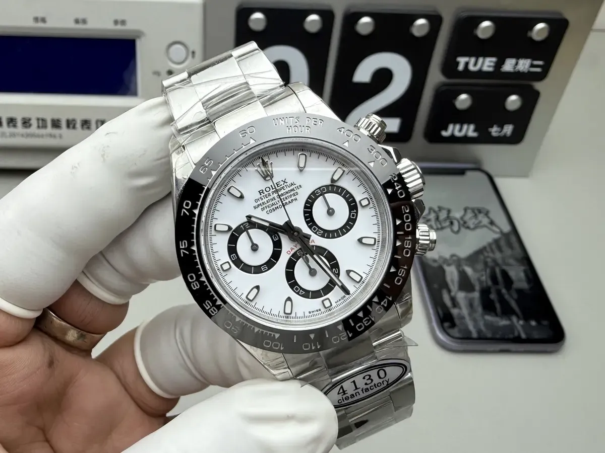 30秒打假！表城品鉴三招秒鉴真C厂熊猫迪4130，别再被坑