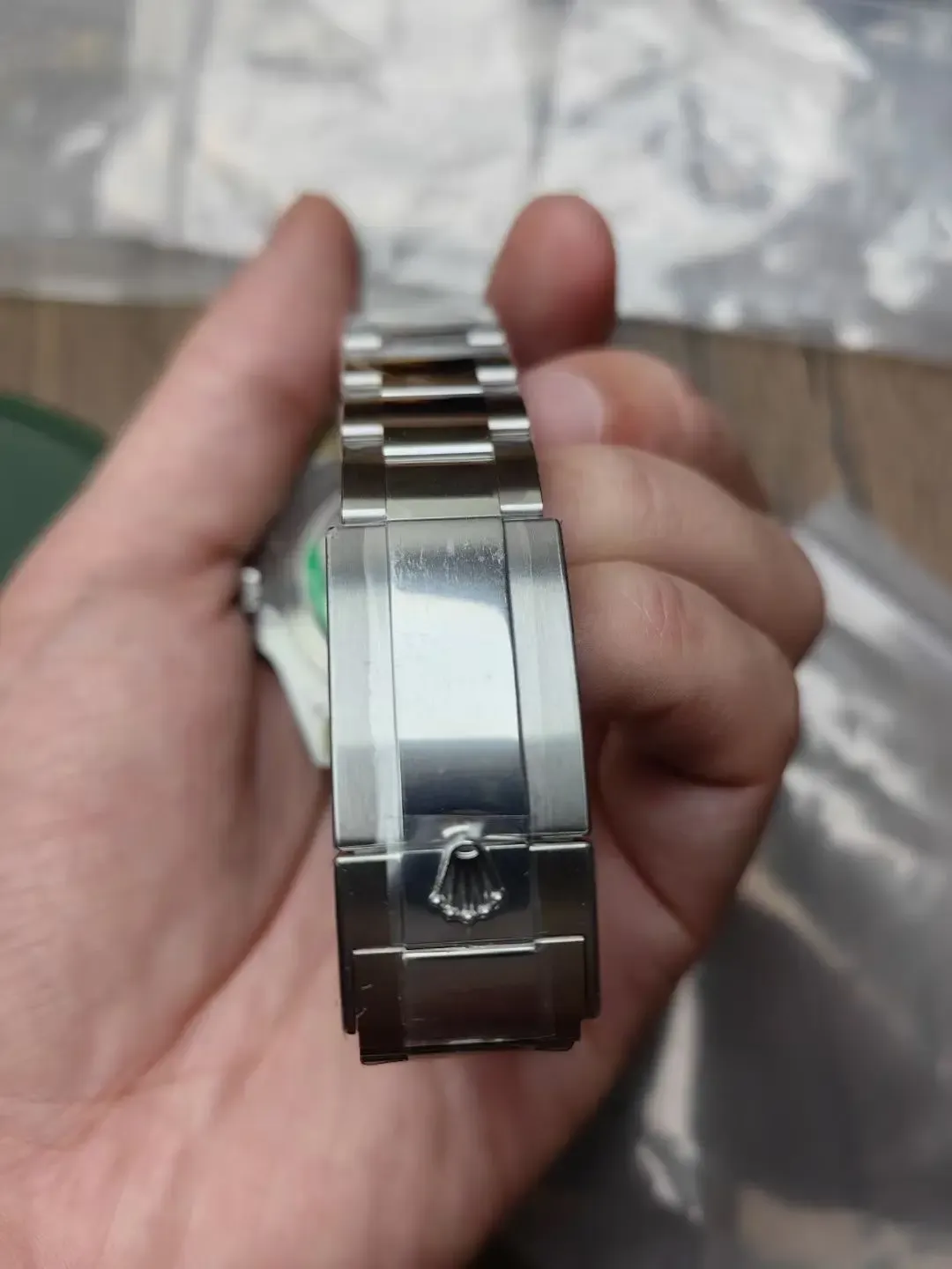 140g白金质感？C+劳力士陨石格林尼治：重量、色差一次说清