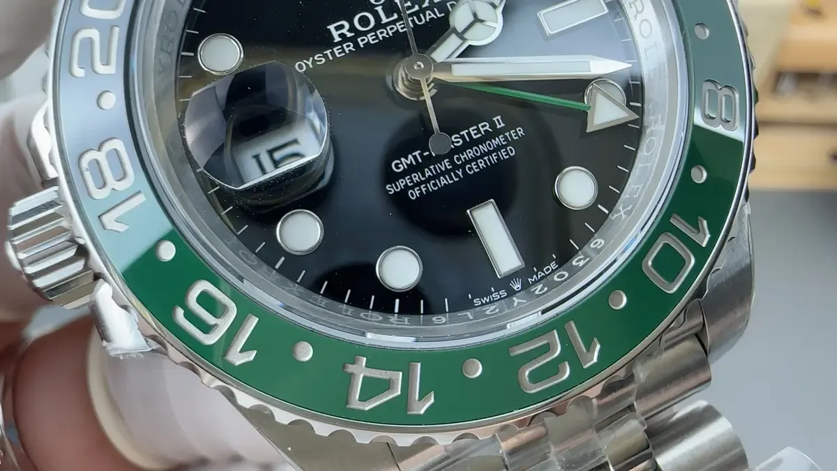 VS厂劳力士格林尼治"雪碧圈"左撇子细节做工详测