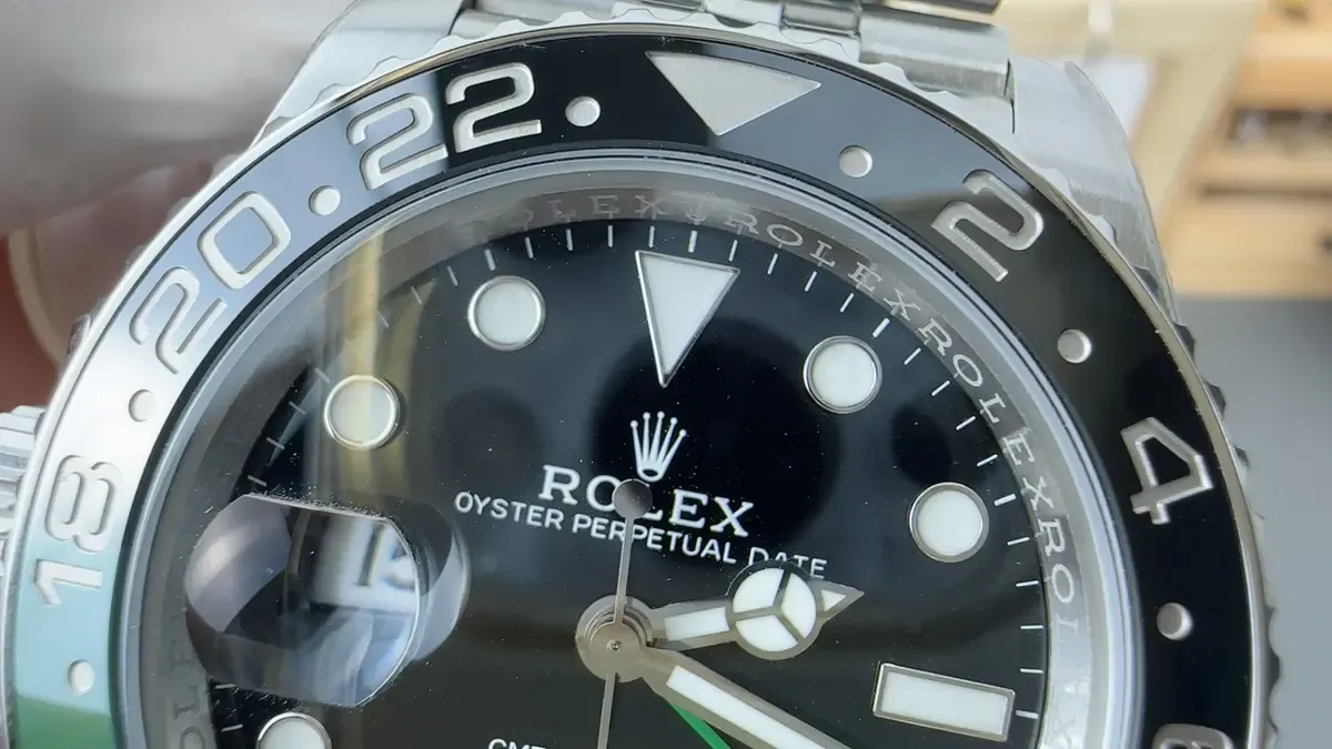 VS厂劳力士格林尼治"雪碧圈"左撇子细节做工详测