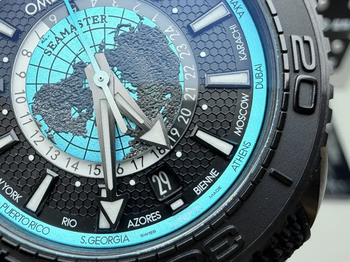 VS厂欧米茄海马600世界时松石绿硬核评测