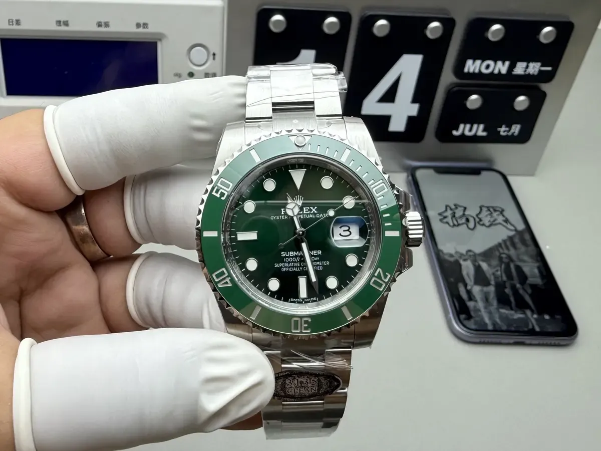 手把手教您辨别C厂劳力士绿水鬼3135机芯？